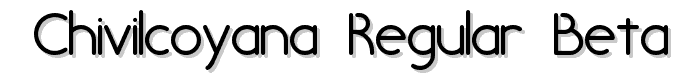 Chivilcoyana Regular Beta font
